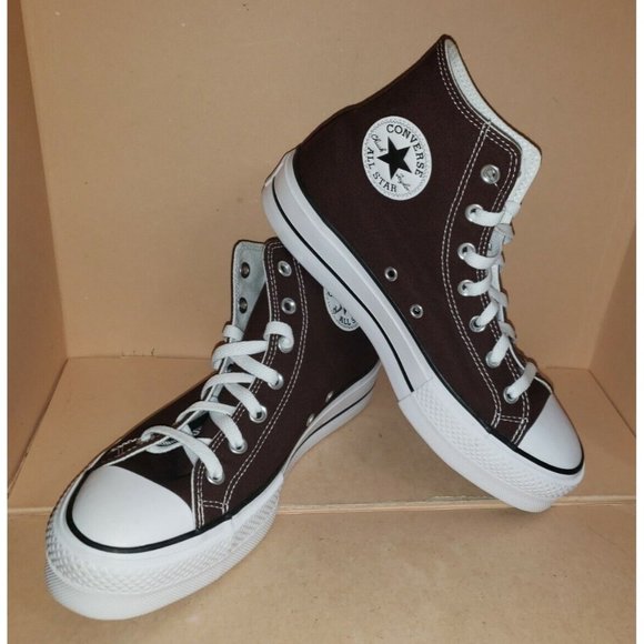 Converse Chuck Taylor All Star Platform Brown Women's Size 9.5 New - Picture 1 of 7